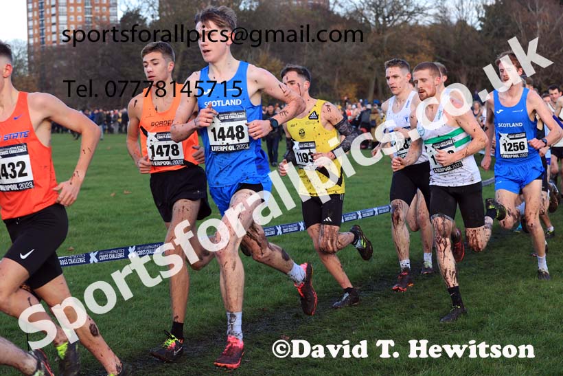 Senior Men and Under-23s, 2023 British Athletics Cross Challenge, Sefton Park, Liverpool. Photo: David T. Hewitson/Sports for All Pics